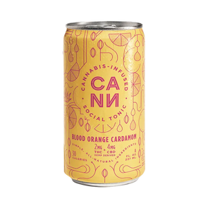 Cann THC Social Tonic Blood Orange Cardamom 4 pk